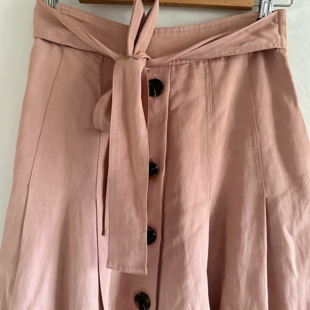 NWT REISS Oakley Button MIDI Skirt Size 4 - Picture 6 of 11